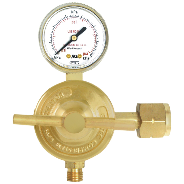 Gentec 152SX-125 Station Regulator, Medium Duty, Oxygen, 2", 200PSI