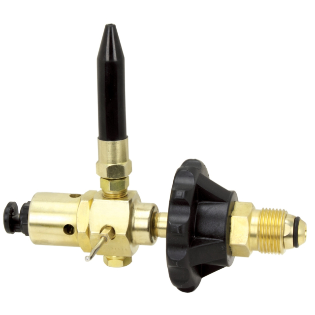 Gentec 230HA Balloon Filler Regulator, Hand Tight, CGA580 with Accessories