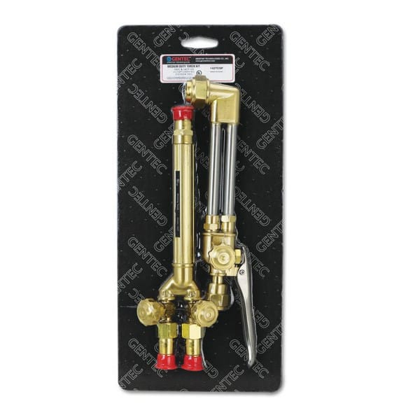 Gentec 142TCSP Torch Kits, 142T Torch Handle  & 142C Cutting Attachment w/ Check Valves, Skin Pack