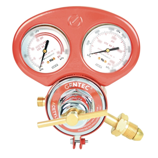 Gentec 453Y-15G Single Stage HD Regulator, Acetylene, CGA510