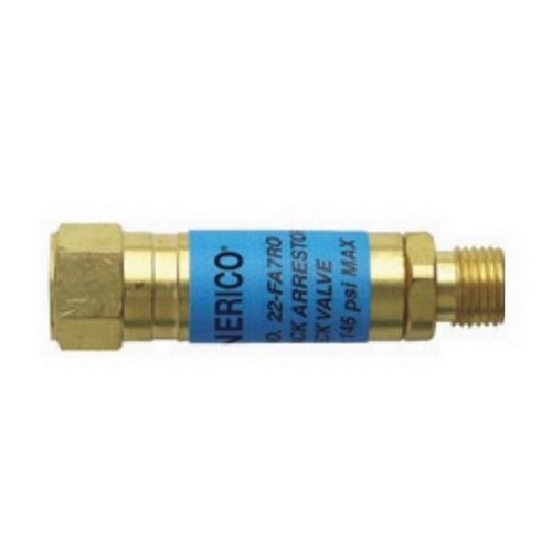 Gentec FA7RO Flashback Arrestor, Regulator Bushing Adapter for Oxygen