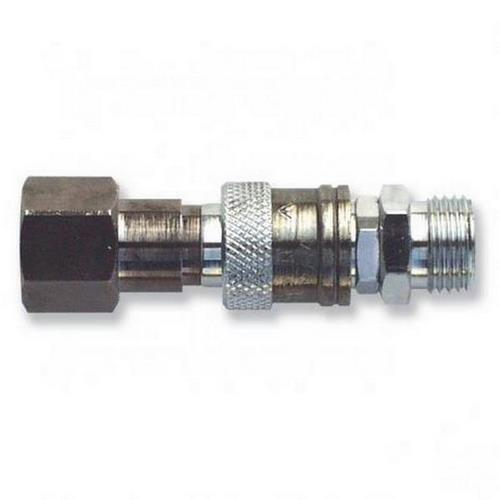 Gentec QC-HTXSP Hose to Torch Quick Connector, with Check Valve, Oxygen, Skin Pack