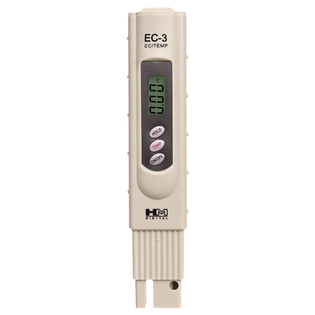 Conductivity Meters HM Digital EC-3 Pen Style EC/Temp Meter with Case