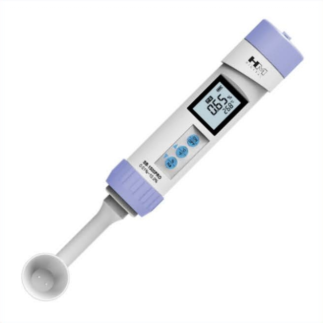 Salinity Meters HM Digital SB-1500PRO Salt Tester for %, Na and Temp
