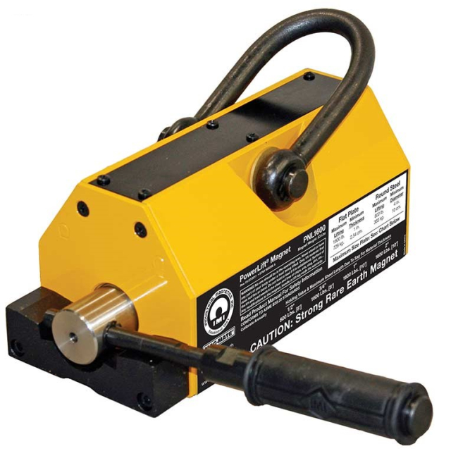 Industrial Magnetics Mag-Mate PNL1600 Rare Earth PowerLift Magnet, Working Load Limit 1600 lbs
