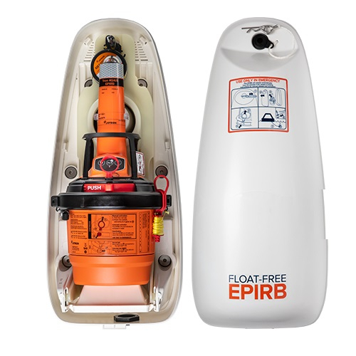 Jotron 103220 Tron 40AIS Emergency Position Indicating Radio Beacon (EPIRB) with Float Free Bracket