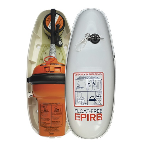 Jotron 83330 Tron 60GPS Emergency Position Indicating Radio Beacon (EPIRB) with Float Free Bracket