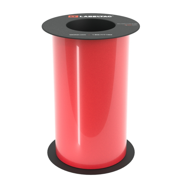 LabelTac LT904SGRF-C Safety Grade Reflective Label Tape 9" x 75', Red