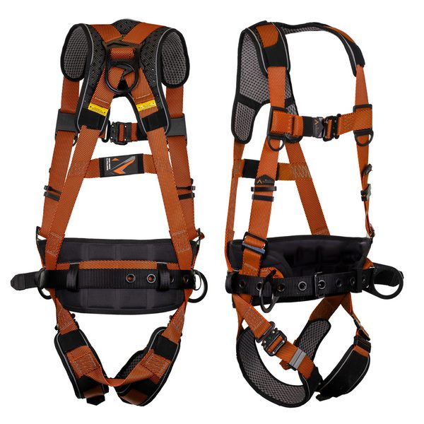 Malta Dynamics B2202 Warthog Comfort MAXX Belted Side D-Ring Harness L-XL