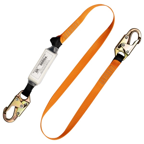 Malta Dynamics C5000 6' Single Ext Lanyard w/Snap Hook