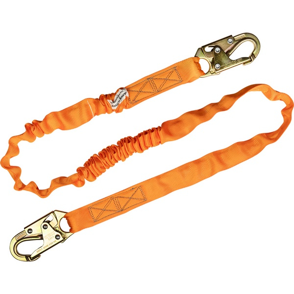 Malta Dynamics C5004 6' Single Int Lanyard w/Snap Hook