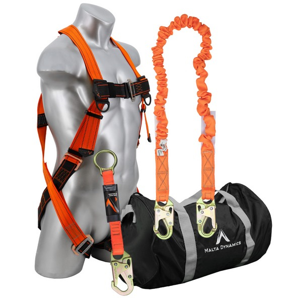 Malta Dynamics C5104-B2000 Safety Harness Kit w/6' Single Leg Lanyard