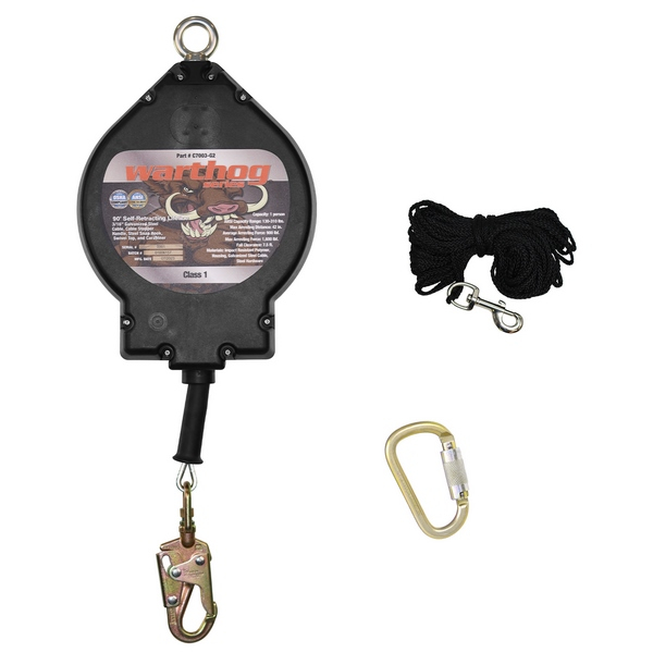 Malta Dynamics C7003-G2 90' Warthog Self-Retracting Lifeline w/ Snap Hook, Class 1 (Gen 2)