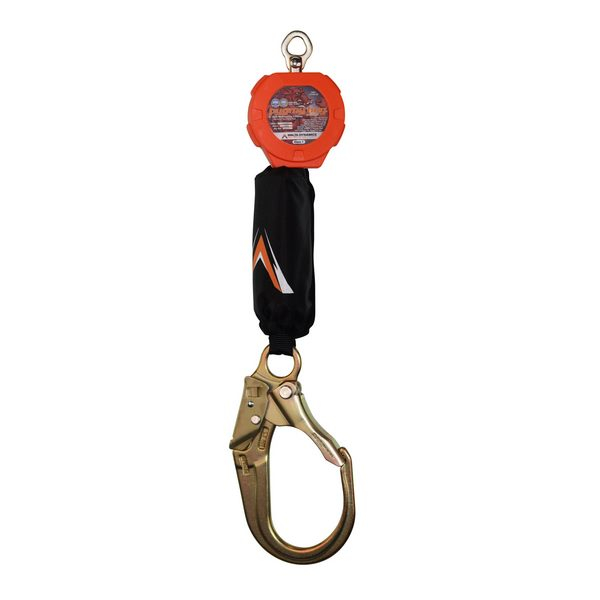 Malta Dynamics C7104-G2 6' Pygmy Hog Web Self-Retracting Lifeline w/Rebar Hook (Gen 2)