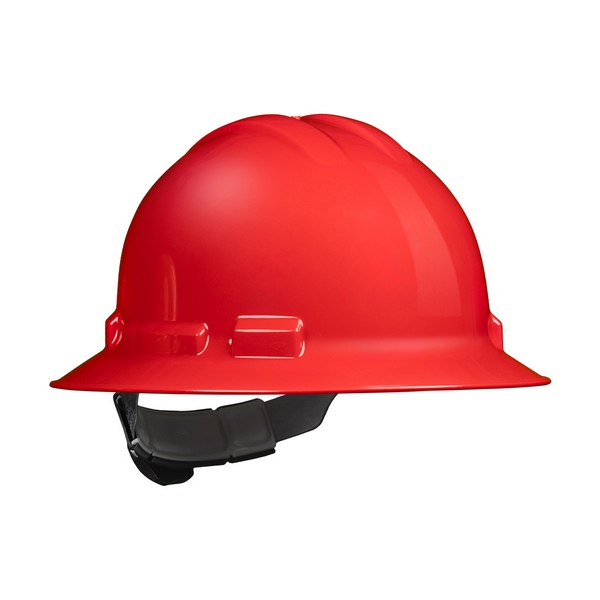 Malta Dynamics HHR2004 Full Brim Hard Hat - Red