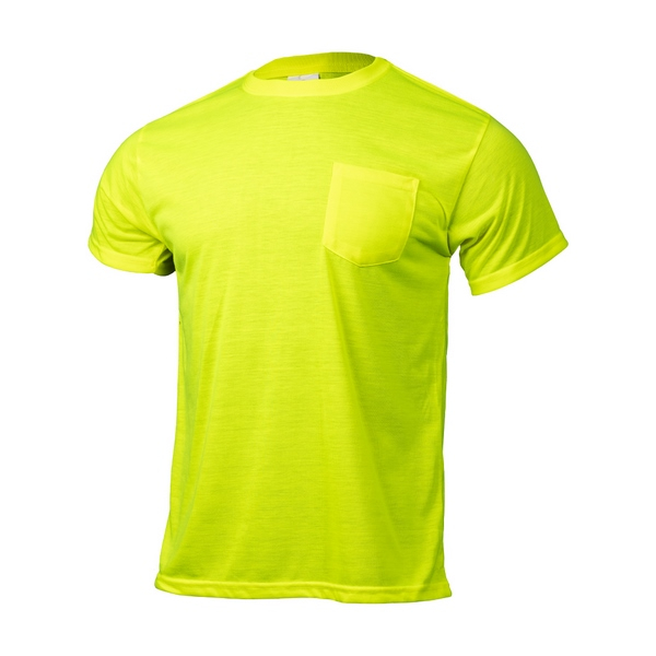 Malta Dynamics SHS0016 HiVis Shirt - Short Sleeve/Pocket - 3XL