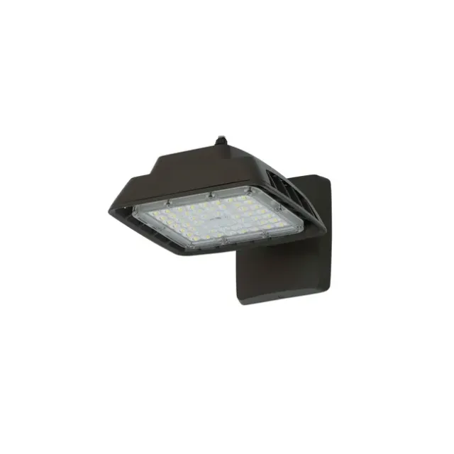 Medinah Power GRD32-PC-4K-BZ GRD Series Dusk-to-Dawn LED Wall Light, 32 W, 4500 Lumens, 4000 K, Bronze