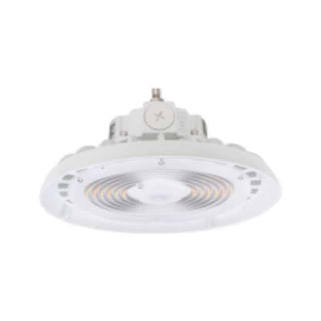 Medinah Power UFO-100T150W-3CCT-DV2-NA-90-WH UFO Round High Bay, Wattage and CCT Selectable, 100-150W, White