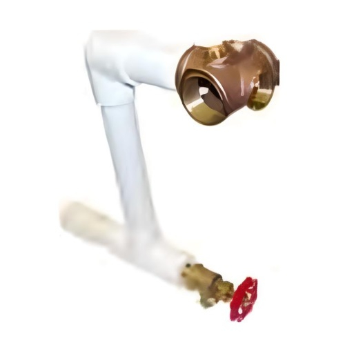 Merrill BCOFT100F Off The Floor Tank Tee With Tee And Boiler Drain Valve, 1" FIP (Female Iron Pipe) Tank Connection