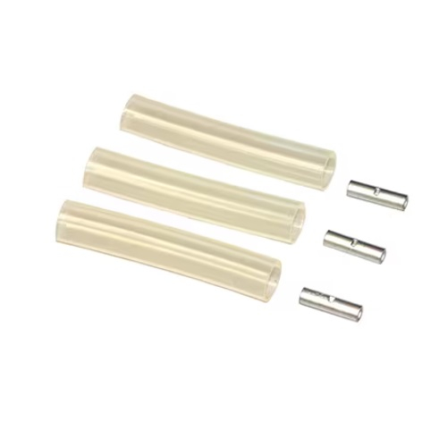 Merrill CSK50310 Standard Clear Tubing Kit, 3 Tubes, 3 Crimps, 10-12-14 Gauge, 1/2" x 3" Size