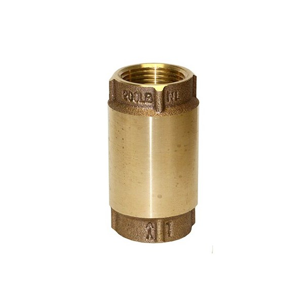 Merrill CVANL100 850 Series 1" No-Lead Bronze Check Valve, No-Spin Poppet