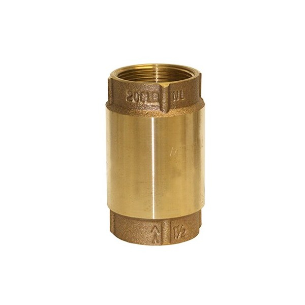 Merrill CVANL150 850 Series 1-1/2" No-Lead Bronze Check Valve, No-Spin Poppet