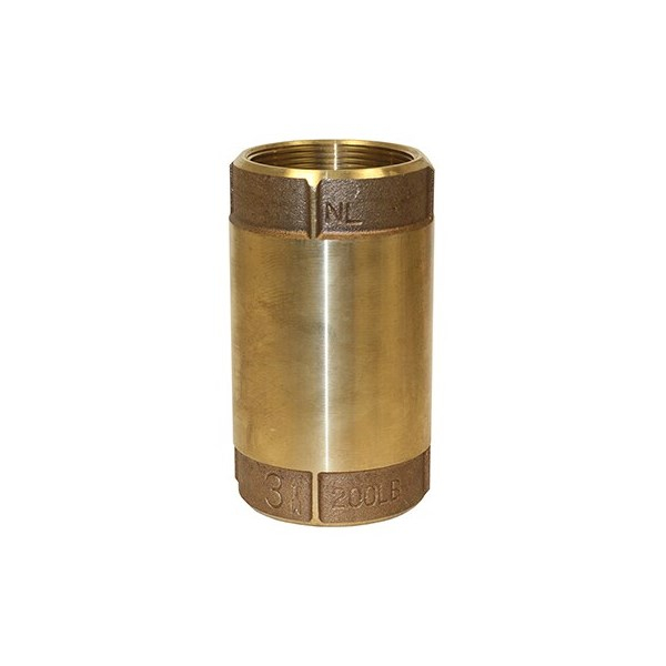 Merrill CVANL300 850 Series 3" No-Lead Bronze Check Valve, No-Spin Poppet