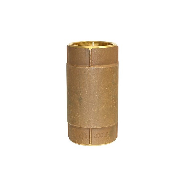 Merrill CVANL400 850 Series 4" No-Lead Bronze Check Valve, No-Spin Poppet