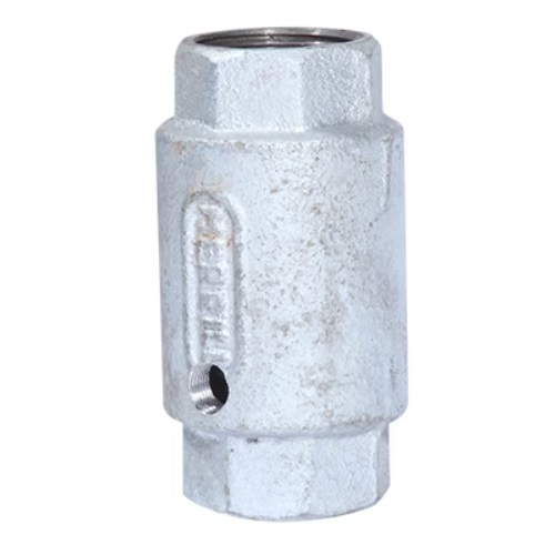 Merrill CVIT1001 500 Series 1" Single Tap Check Valve, No Lead Malleable Iron