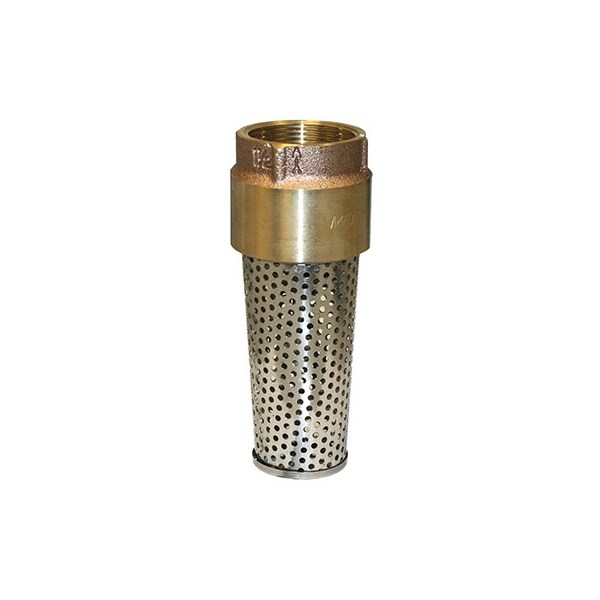 Merrill FVANL150 860 Series 1-1/2" No-Lead Bronze Foot Valve