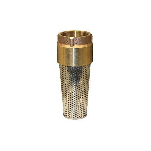 Merrill FVANL200 860 Series 2" No-Lead Bronze Foot Valve