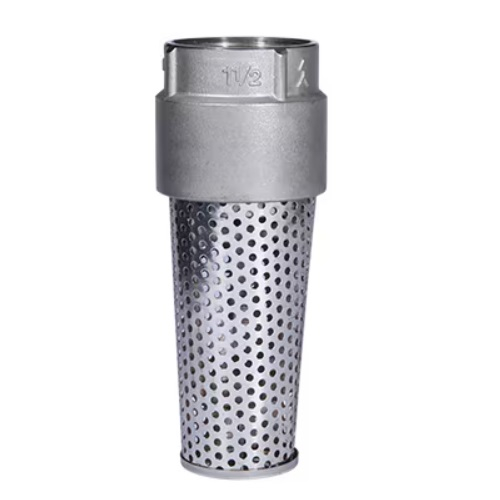 Merrill FVSE150 1100 Series 1-1/2" Stainless Steel Foot Valve with VITON O-ring