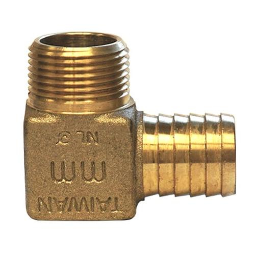 Merrill IBHENL1000 1" No-Lead Brass Hydrant Elbow