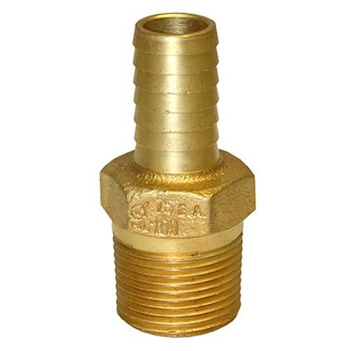Merrill IBMANL7510 3/4" x 1" No-Lead Brass Male Adapter