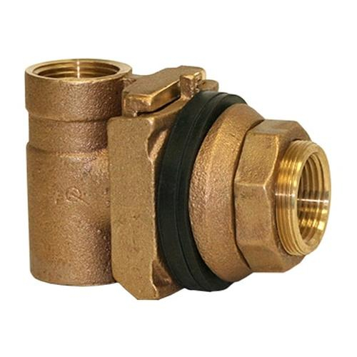 Merrill MB100 100 Series Bronze 1" Pitless Adapter, 5" - 8" Casing, 400' Support