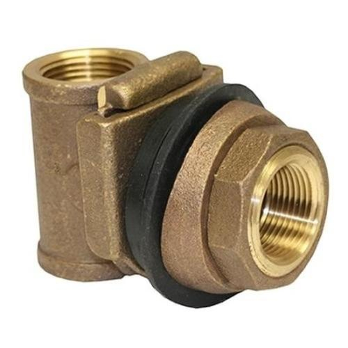 Merrill MB50 50 Series Brass 1" Pitless Adapter, 5" - 8" Casing, 300' Support
