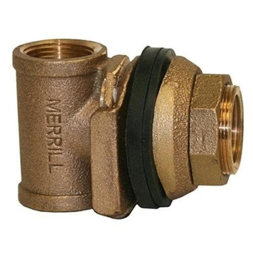 Merrill MB60 60 Series Bronze 1" Pitless Adapter, 5" - 8" Casing, 300' Support