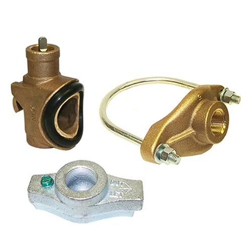 Merrill MCKNL410 MCKNL 4" X 1" No-Lead Bronze Clear Well Pitless Kit