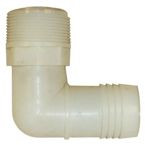 Merrill NHE150 1-1/2" Insert x 1-1/2" MIP Nylon Combination Elbow