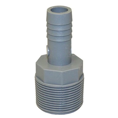 Merrill PMA12575 3/4" Insert x 1-1/4" MIP - Polyethylene Reducing Male Adapters