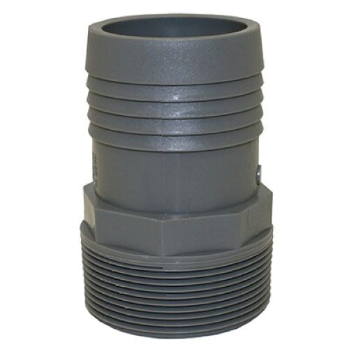 Merrill PMA200 2" Insert x 2" MIP Polyethylene Male Adapter