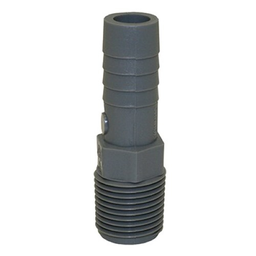 Merrill PMA50 1/2" Insert x 1/2" MIP Polyethylene Male Adapter