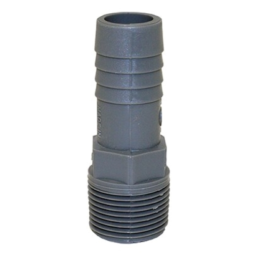 Merrill PMA75 3/4" Insert x 3/4" MIP Polyethylene Male Adapter