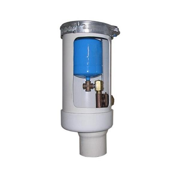 Merrill PPCM4510U 4" PVC Pitless Control Unit w/ Watertight Cap & Plate, 5' Bury Depth, No Tank, 1-1/4" Discharge