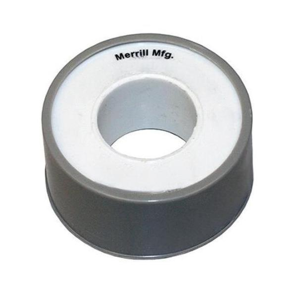 Merrill PTFEGSS75260 3/4 x 260" Long Gray Thread Seal Tape, 4mm Thickness