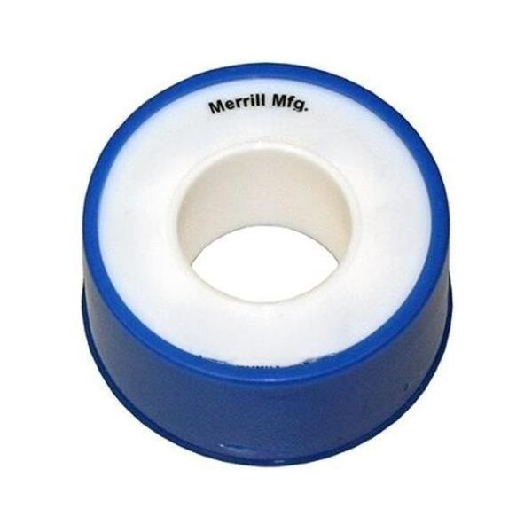 Merrill PTFEWHD75260 3/4" x 260" Long White Thread Seal Tape, 3.5 mm Thickness