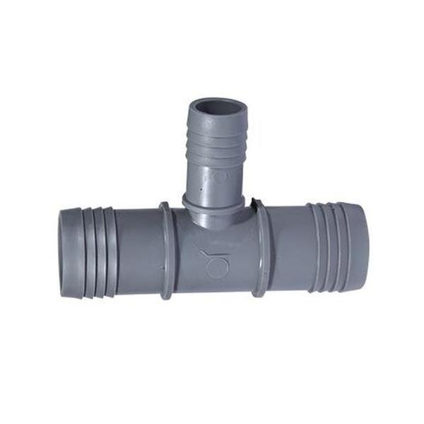 Merrill PTP15010 1-1/2" x 1-1/2" x 1" Polyethylene Insert Reducing Tee