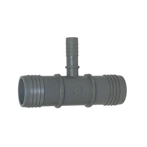 Merrill PTP15050 1-1/2" x 1-1/2" x 1/2" Polyethylene Insert Reducing Tee