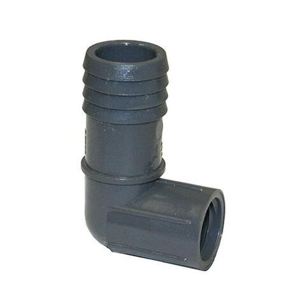 Merrill PVCEF5010 1" x 1/2" Female Iron Pipe (FIP) PVC Combination and Reducing Elbow