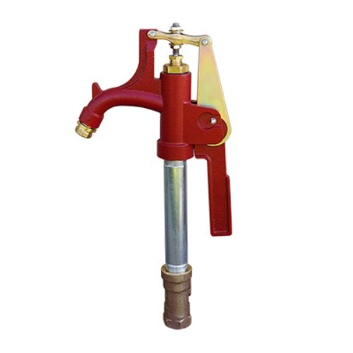 Merrill R102 R-6000 Frost-Proof Yard Hydrant with Lower Handle Placement, 2 ft Bury Depth, Galvanized Pipe